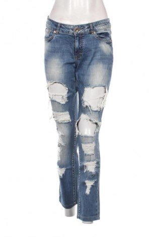 Damen Jeans Madness, Größe L, Farbe Blau, Preis 11,99 €