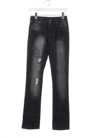 Damskie jeansy Okay, Rozmiar XS, Kolor Czarny, Cena 46,99 zł