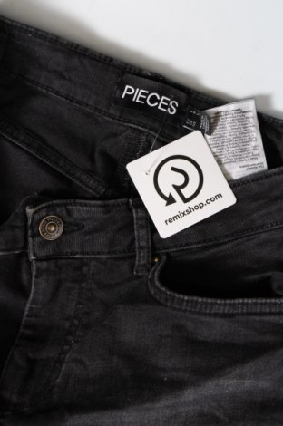 Damskie jeansy Pieces, Rozmiar L, Kolor Czarny, Cena 32,99 zł