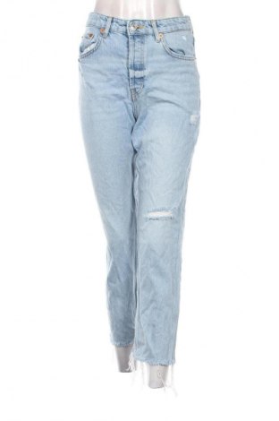 Damskie jeansy Pull&Bear, Rozmiar S, Kolor Niebieski, Cena 46,99 zł