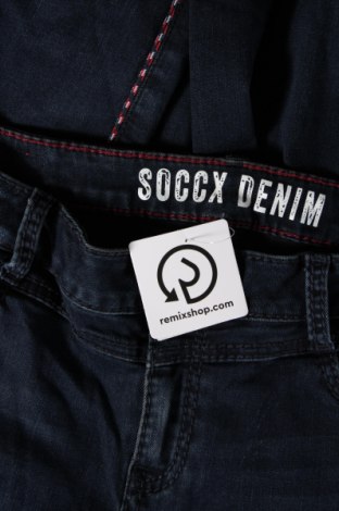 Blugi de femei Soccx, Mărime L, Culoare Albastru, Preț 37,99 Lei