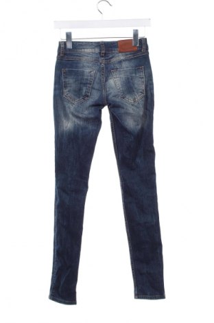 Damskie jeansy Zara, Rozmiar XS, Kolor Niebieski, Cena 43,99 zł