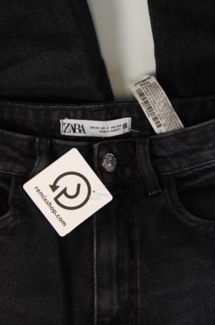 Дамски дънки Zara, Размер XS, Цвят Черен, Цена 27,49 лв.