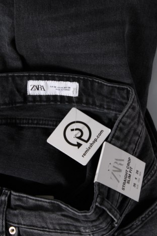 Дамски дънки Zara, Размер S, Цвят Сив, Цена 43,99 лв.