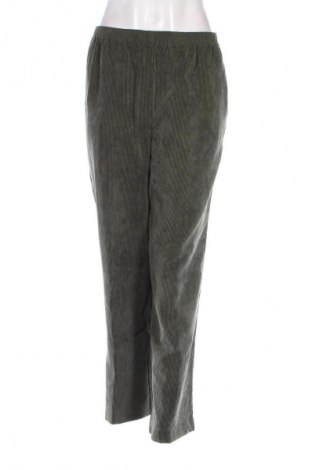 Pantaloni de velvet de femei Alfred Dunner, Mărime XL, Culoare Verde, Preț 33,99 Lei