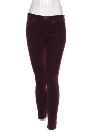 Pantaloni de velvet de femei Gap, Mărime M, Culoare Roșu, Preț 21,99 Lei