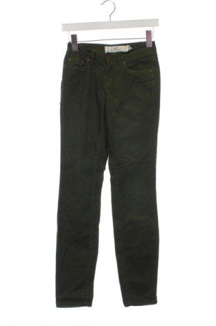 Pantaloni de velvet de femei H&M L.O.G.G., Mărime XS, Culoare Verde, Preț 72,91 Lei