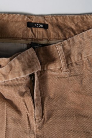 Pantaloni de velvet de femei Jacob, Mărime M, Culoare Bej, Preț 24,99 Lei