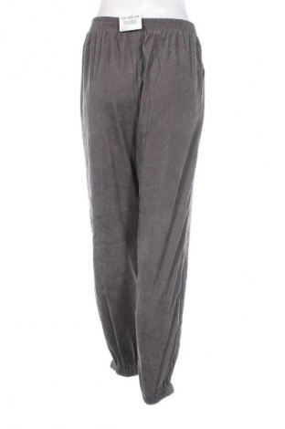 Pantaloni de velvet de femei SHEIN, Mărime S, Culoare Gri, Preț 38,99 Lei