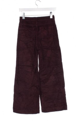 Pantaloni de velvet de femei Time and tru, Mărime XS, Culoare Roșu, Preț 22,99 Lei