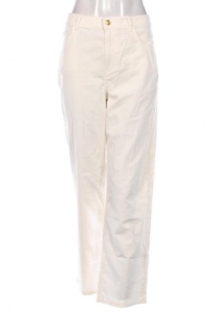 Pantaloni de velvet de femei Tommy Hilfiger, Mărime M, Culoare Bej, Preț 462,99 Lei