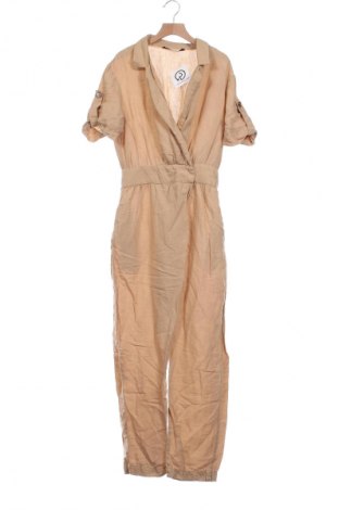 Damen Overall Zara, Größe XS, Farbe Beige, Preis 17,39 €