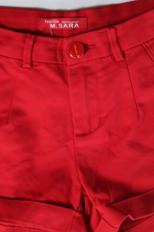 Damen Shorts M.Sara, Größe XS, Farbe Rot, Preis 5,99 €