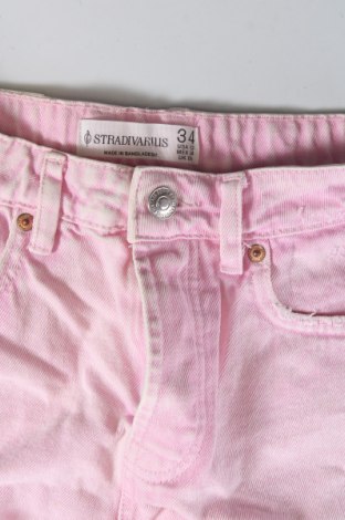 Damen Shorts Stradivarius, Größe XS, Farbe Rosa, Preis 8,18 €