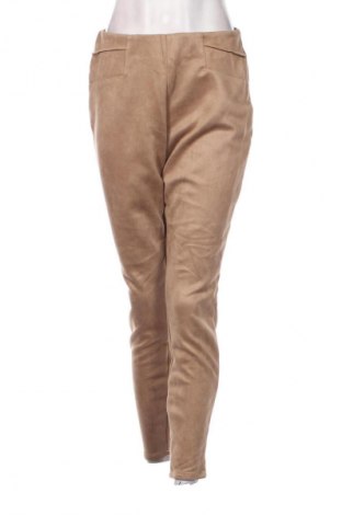 Damen Leggings Ms Mode, Größe L, Farbe Beige, Preis € 6,99