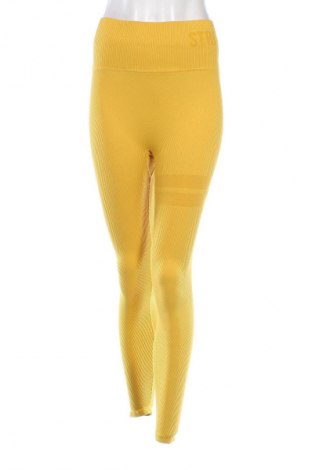 Damskie legginsy Stronger, Rozmiar S, Kolor Żółty, Cena 85,99 zł