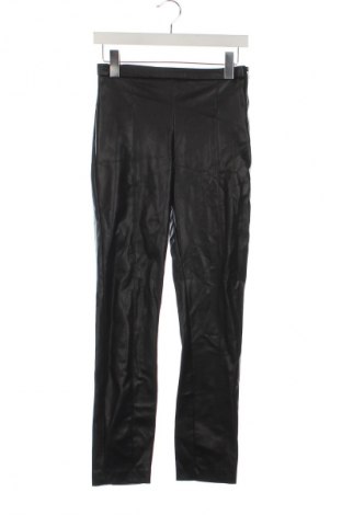 Pantaloni de piele pentru damă Zara, Mărime S, Culoare Negru, Preț 37,99 Lei