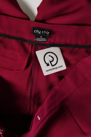 Damskie spodnie City Chic, Rozmiar XL, Kolor Różowy, Cena 36,99 zł