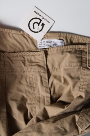 Damenhose Denim Co., Größe L, Farbe Beige, Preis € 8,99