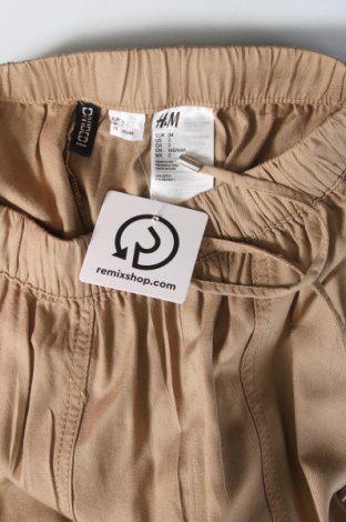 Pantaloni de femei H&M Divided, Mărime XS, Culoare Maro, Preț 33,99 Lei