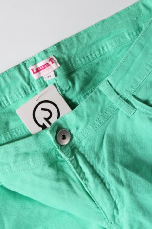 Damenhose Laura T., Größe L, Farbe Grün, Preis 15,00 €