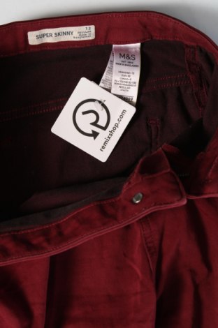 Damenhose Marks & Spencer, Größe M, Farbe Rot, Preis € 18,99