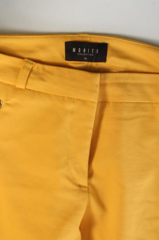 Pantaloni de femei Mohito, Mărime XS, Culoare Galben, Preț 40,99 Lei