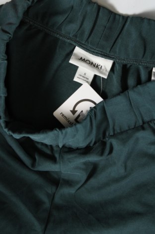 Pantaloni de femei Monki, Mărime S, Culoare Verde, Preț 33,99 Lei