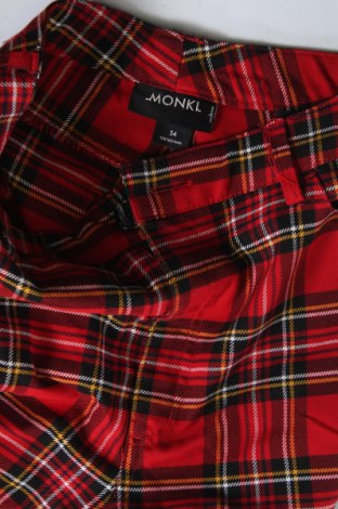 Damenhose Monki, Größe XS, Farbe Rot, Preis 6,99 €