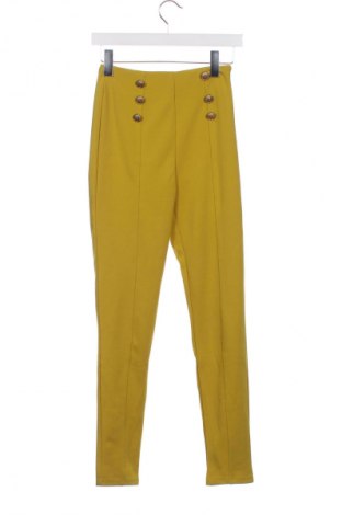 Pantaloni de femei Naanaa, Mărime XS, Culoare Galben, Preț 104,59 Lei