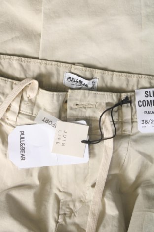 Dámské kalhoty  Pull&Bear, Velikost S, Barva Béžová, Cena  259,00 Kč