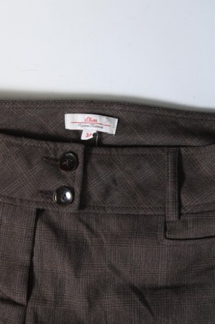 Pantaloni de femei S.Oliver, Mărime XS, Culoare Maro, Preț 54,99 Lei