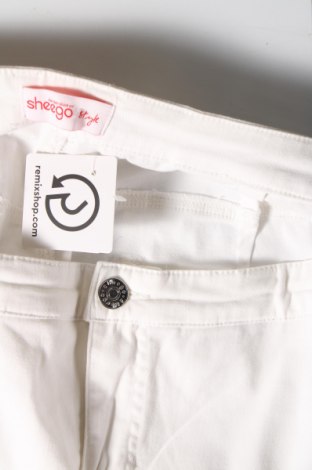 Pantaloni de femei Sheego, Mărime 5XL, Culoare Alb, Preț 68,99 Lei