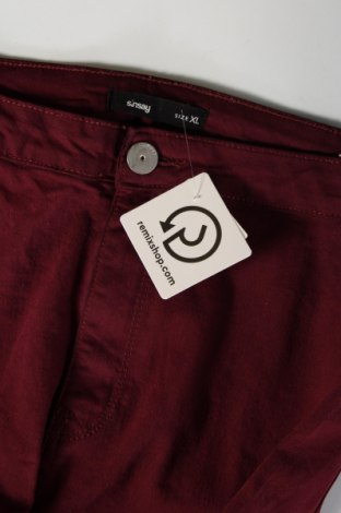 Damenhose Sinsay, Größe XL, Farbe Rot, Preis 9,49 €