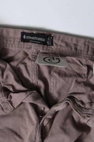 Pantaloni de femei Stradivarius, Mărime L, Culoare Gri, Preț 48,99 Lei