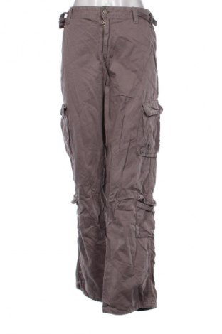 Pantaloni de femei Stradivarius, Mărime L, Culoare Gri, Preț 43,99 Lei