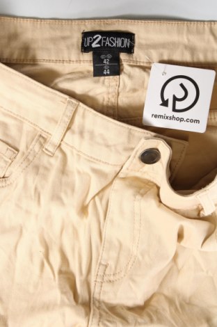 Damenhose Up 2 Fashion, Größe L, Farbe Beige, Preis € 10,49