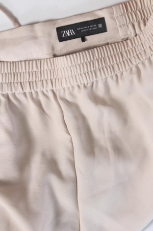 Damenhose Zara, Größe M, Farbe Beige, Preis 8,99 €