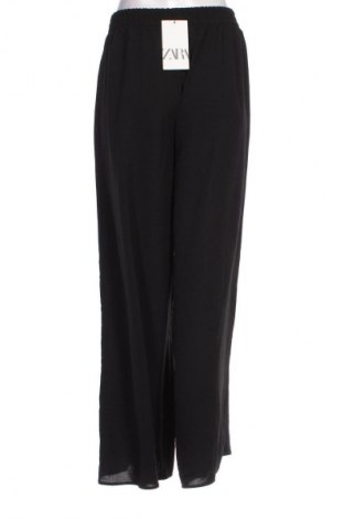 Pantaloni de femei Zara, Mărime S, Culoare Negru, Preț 159,59 Lei