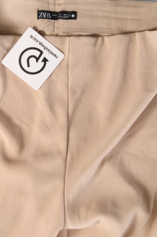 Damenhose Zara, Größe L, Farbe Beige, Preis € 9,99