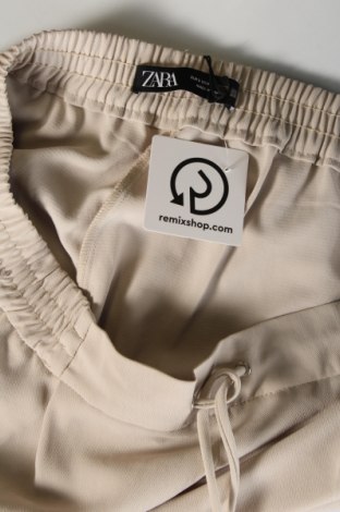 Damenhose Zara, Größe L, Farbe Beige, Preis € 22,99