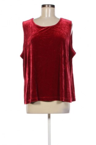 Damentop Denim&Co., Größe XL, Farbe Rot, Preis 11,99 €