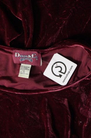 Damska koszulka na ramiączkach Denim&Co., Rozmiar 3XL, Kolor Czerwony, Cena 38,99 zł