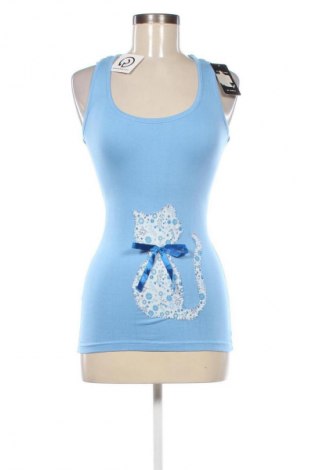 Damentop Just Love, Größe S, Farbe Blau, Preis € 12,99