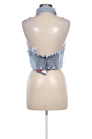 Damentop Tommy Jeans, Größe L, Farbe Blau, Preis 45,99 €
