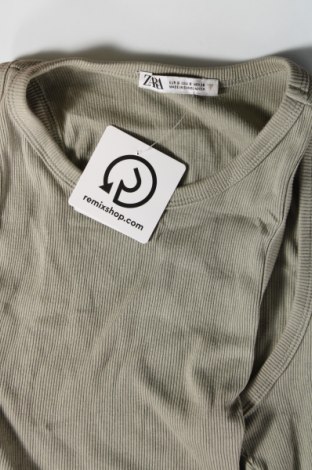 Tricou de damă Zara, Mărime S, Culoare Verde, Preț 16,99 Lei