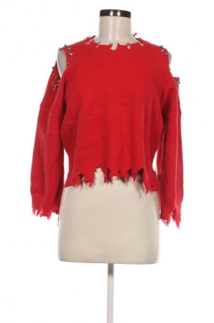 Damenpullover, Größe M, Farbe Rot, Preis € 10,99