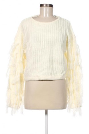 Damenpullover B-Girl, Größe M, Farbe Ecru, Preis € 10,49