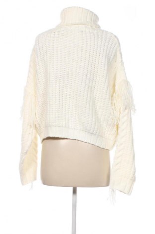 Damenpullover Bershka, Größe M, Farbe Weiß, Preis € 20,49