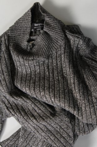 Damenpullover Bershka, Größe L, Farbe Grau, Preis 10,99 €